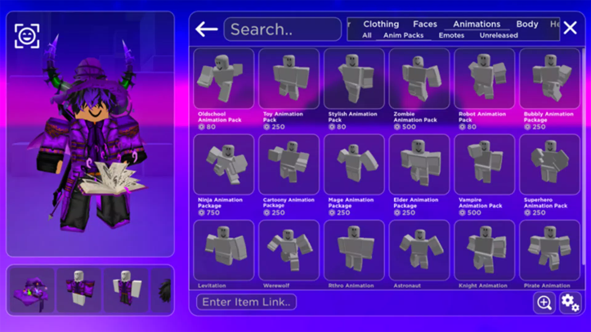 Catalog Avatar Creator para ROBLOX - Jogo Download