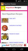 Rajasthani Recipes Affiche