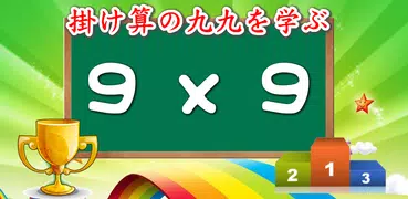 かけ算九九に挑戦 : 九九表数学ゲーム