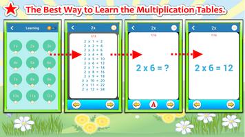 Multiplication Tables Game Affiche