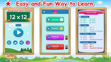 Multiplication Tables Game syot layar 2