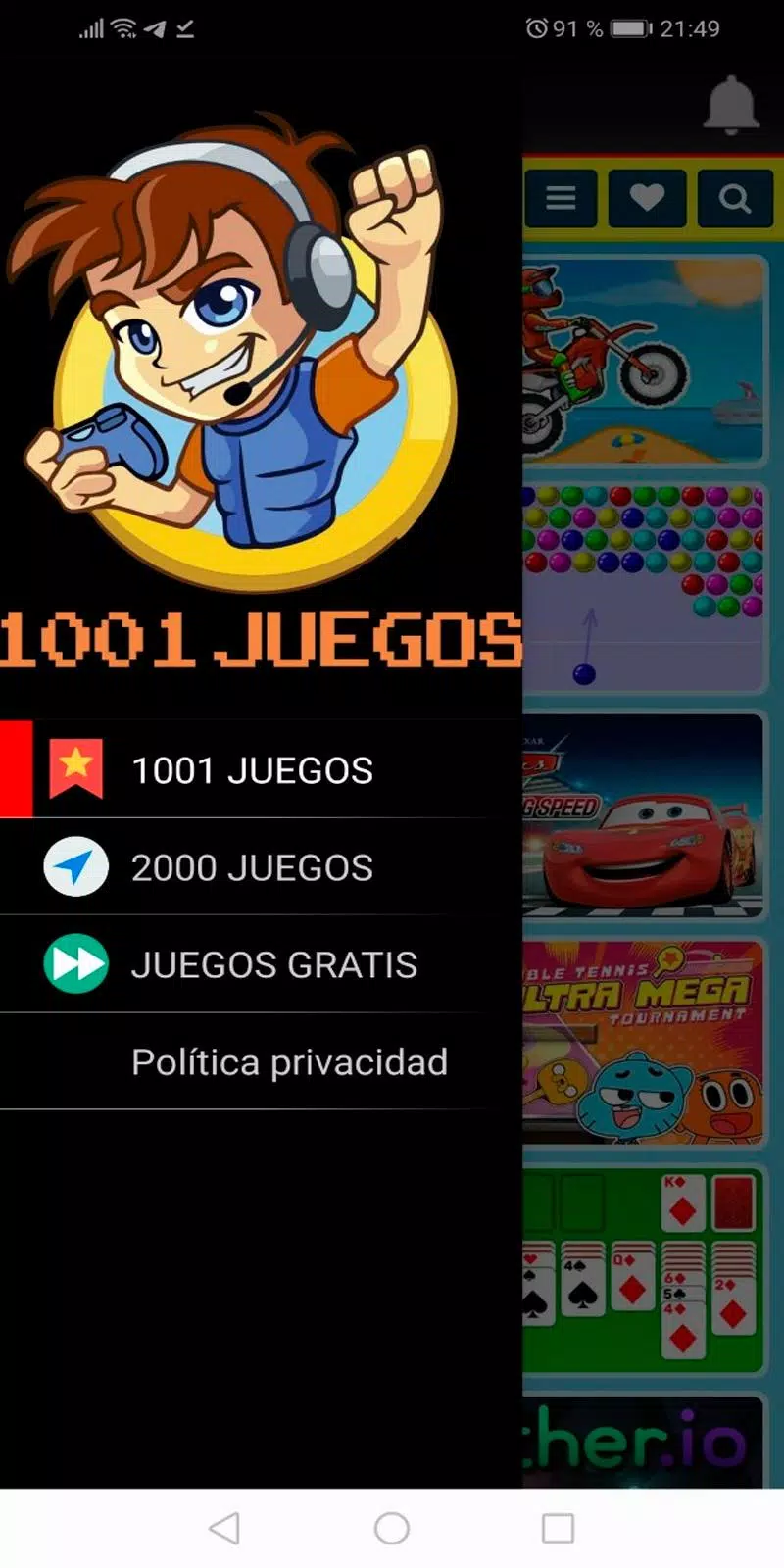 Juegos Gratis APK Android Télécharger