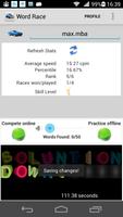 برنامه‌نما Word race عکس از صفحه