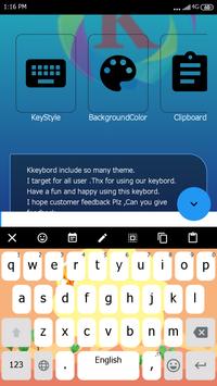 K keyboard - Myanmar screenshot 1