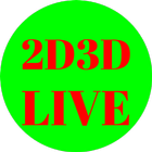 2D3D Live ícone