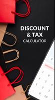 Discount and tax percentage ca الملصق