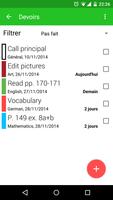Horaire capture d'écran 2