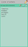 Cahier de Notes capture d'écran 1