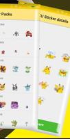 Pikachu WaStickerApps Pack capture d'écran 2