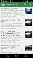 برنامه‌نما Myanmar Car Search : Buy / Sell / Rent عکس از صفحه
