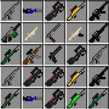 Weapon mod for minecraft pe