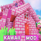 Mod Kawaii World Craft MCPE أيقونة