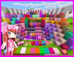 Mod Kawaii World Craft MCPE الملصق