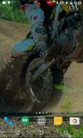 Motocross HD Live Wallpaper capture d'écran 2