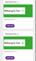 Motorcycle Theory Test Cartaz