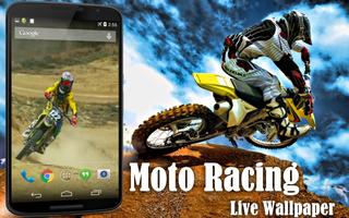 Moto Racing Live Wallpaper poster