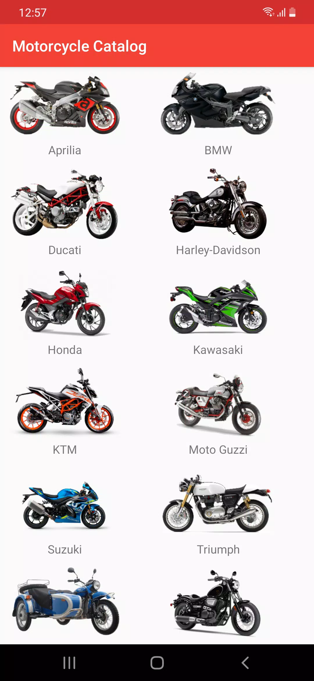 Moto Catalog: all about bikes APK for Android Download