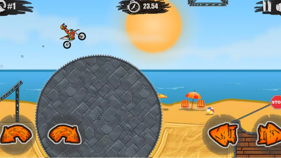 Moto X3M Bike Race Game Pool Party All Levels - Gameplay Android & iOS  games 