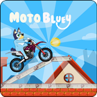 Moto Bluey Dog icône