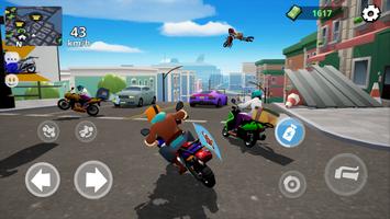 Moto City: Mad Bike Delivery اسکرین شاٹ 1