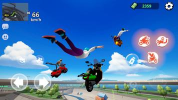 Moto City: Mad Bike Delivery اسکرین شاٹ 2