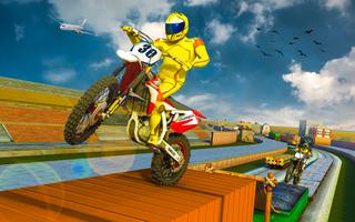 City Bike Stunt Simulator Game Affiche