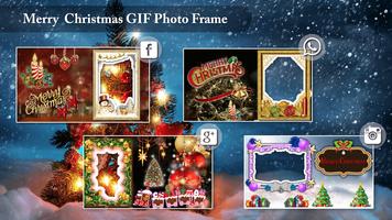 برنامه‌نما Christmas GIF Photo Frame عکس از صفحه