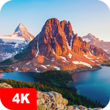 Montagnes Fonds d'écran 4K icône