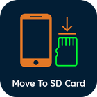 Mover a la tarjeta SD icono