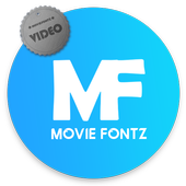 Movie Fonts -Intro maker Video Animation icon