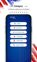 USA Holiday Calendar syot layar 3
