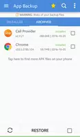 App Backup & Restore screenshot 1
