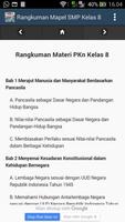 Rangkuman Mapel SMP Kelas 8 captura de pantalla 3