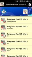 Rangkuman Mapel SD Kelas 6 โปสเตอร์