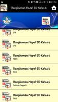 برنامه‌نما Rangkuman Mapel SD Kelas 6 عکس از صفحه