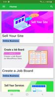 Online Business Ideas Poster