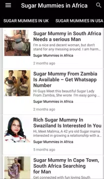 Rich sugar mummy connection. Contact agent fatima on WhatsApp 01131427456