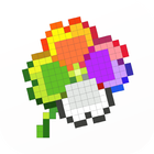 Color By Number - Pixel Art icône