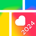 Pic Collage Maker - Foto Grid ไอคอน