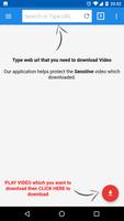 Download Video - Free Video Downloader plakat