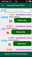 4G Data Plan Nigeria capture d'écran 1