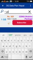 4G Data Plan Nepal 截图 3