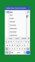 English Afaan Oromo Dictionary poster