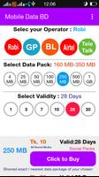 Mobile Data Plan Cartaz