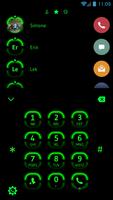 Neon Green Contacts & Dialer capture d'écran 1
