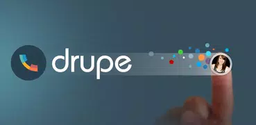 連絡先 & 電話 + スパム通話をブロック - drupe