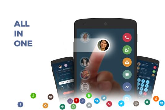 Contacts, Phone Dialer & Caller ID: drupe poster