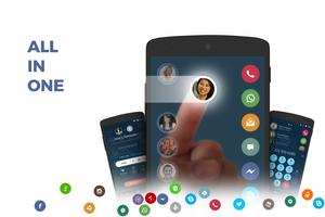 Phone Dialer & Contacts: drupe پوسٹر