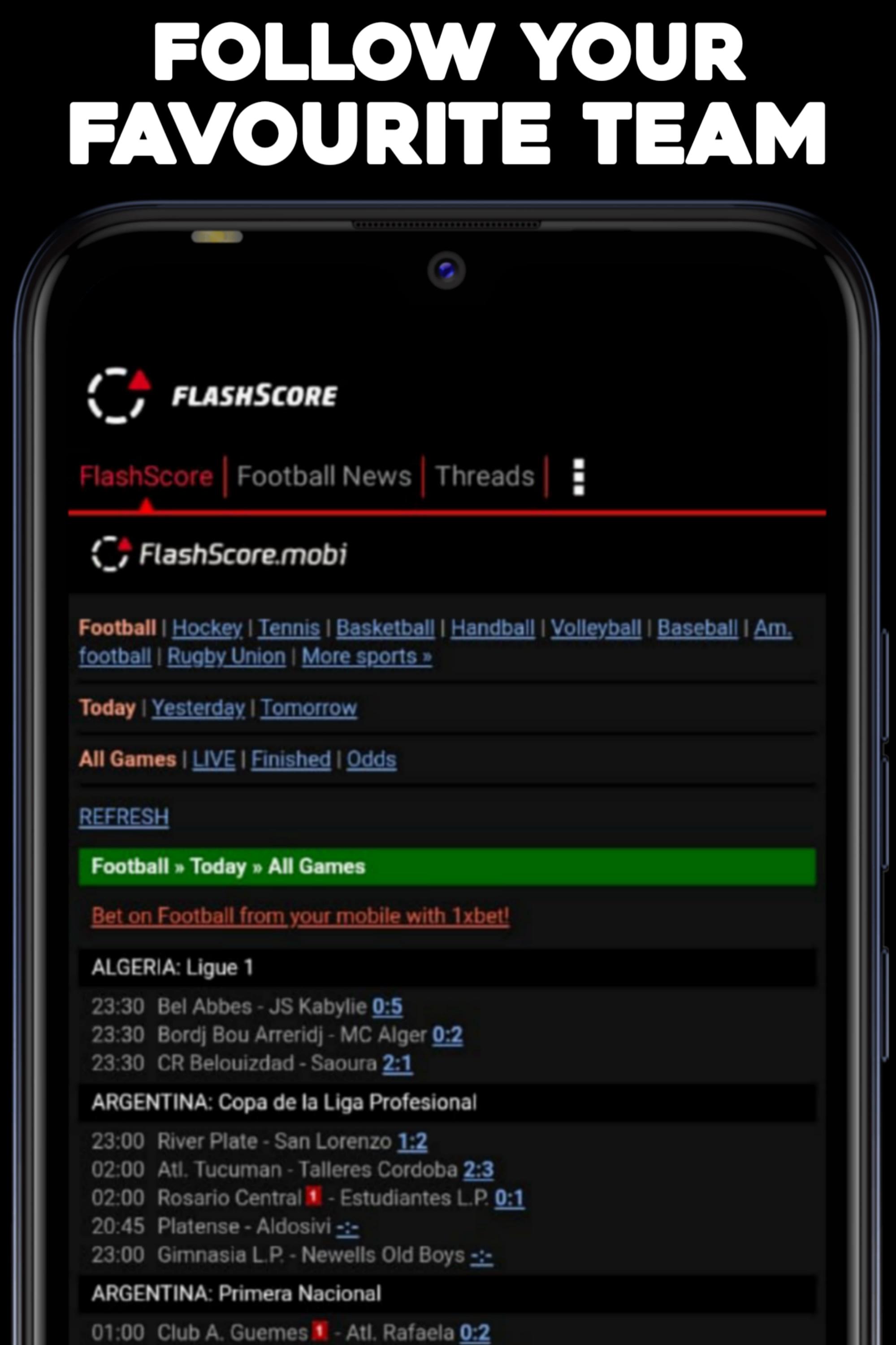 Download do APK de Mobi FlashScore para Android