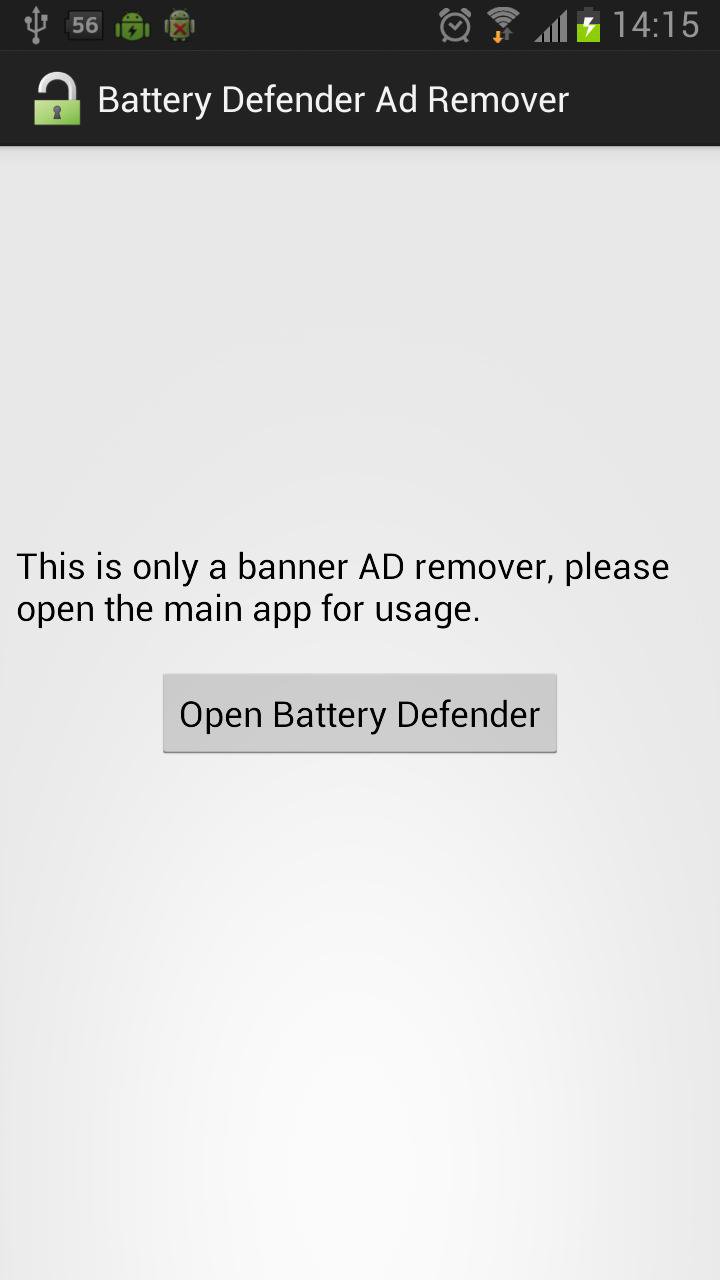 Battery Defender AD Remover Latest Version 1.0 for Android